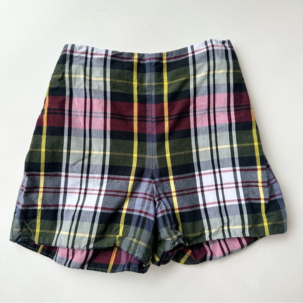 Plaid Holiday Shorts